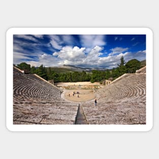 The Ancient Theater of Epidaurus Sticker